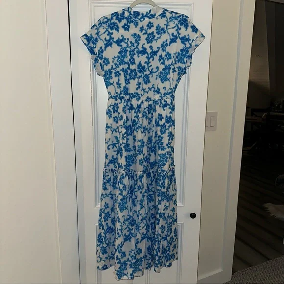 Ro’s Garden Mumi Printed Drawstring Midi-Dress - Picture 5 of 8